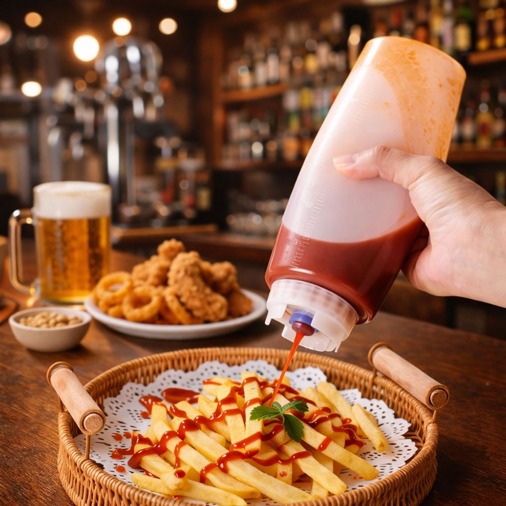 소스용기 양념통 드레싱통 깔끔짜기 소스통 700ml