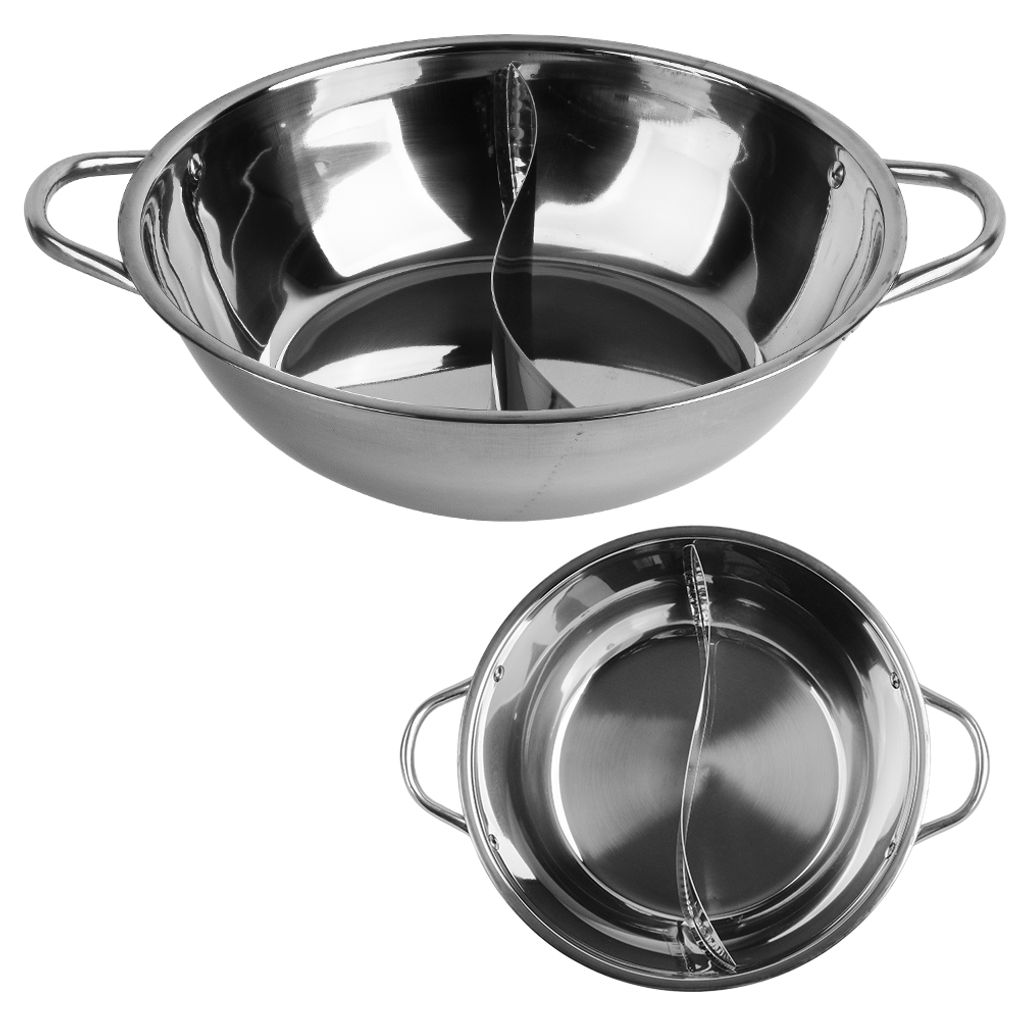 스텐 오뎅 어묵 꼬치어묵탕 샤브샤브 훠궈 반반냄비 32cm