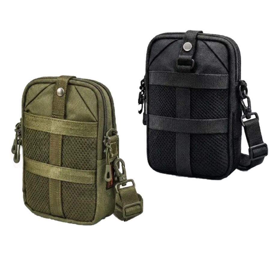 컴팩트 전술 여행 등산 210x150x55mm 트루유틸리티 다용도 파우치
