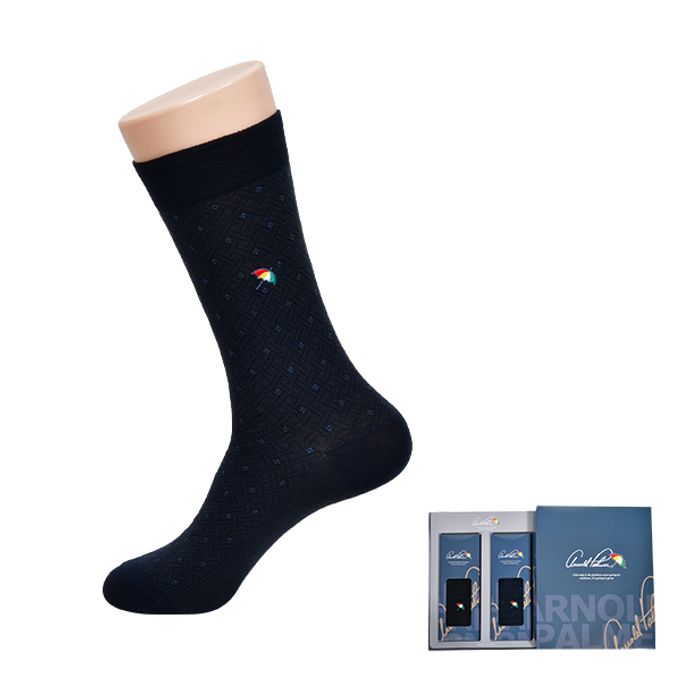 아놀드파마 로고자수 격자 패턴 신사 정장 장목 2족 세트0138af