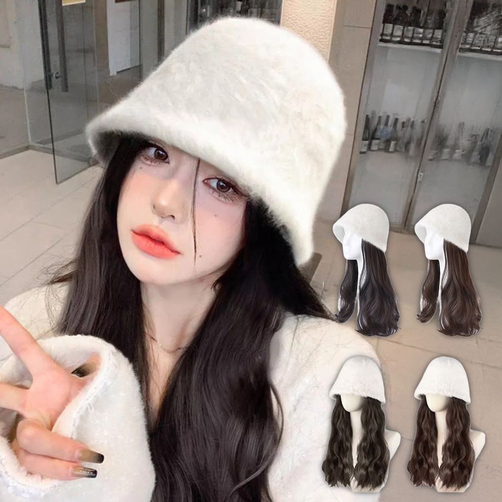 그란다 앙고라 벙거지 웨이브 물결 가발 SD-251139