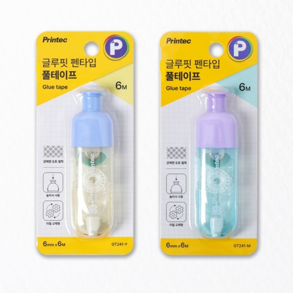 프린텍 글루핏 펜타입 풀테이프