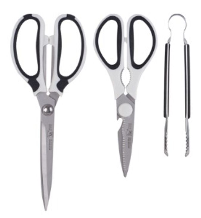 티타늄 코팅 스텐 가위 2종 집게 기획 세트