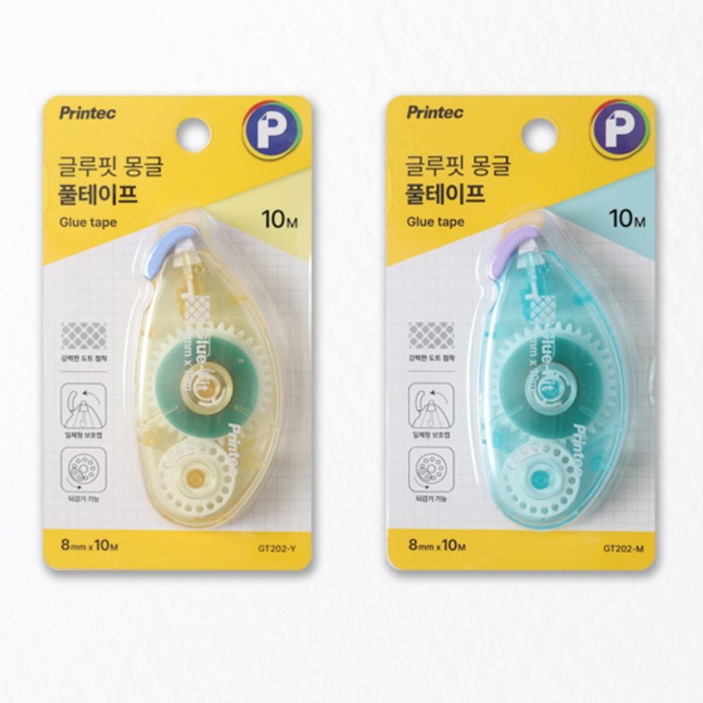 프린텍 글루핏 몽글 풀테이프