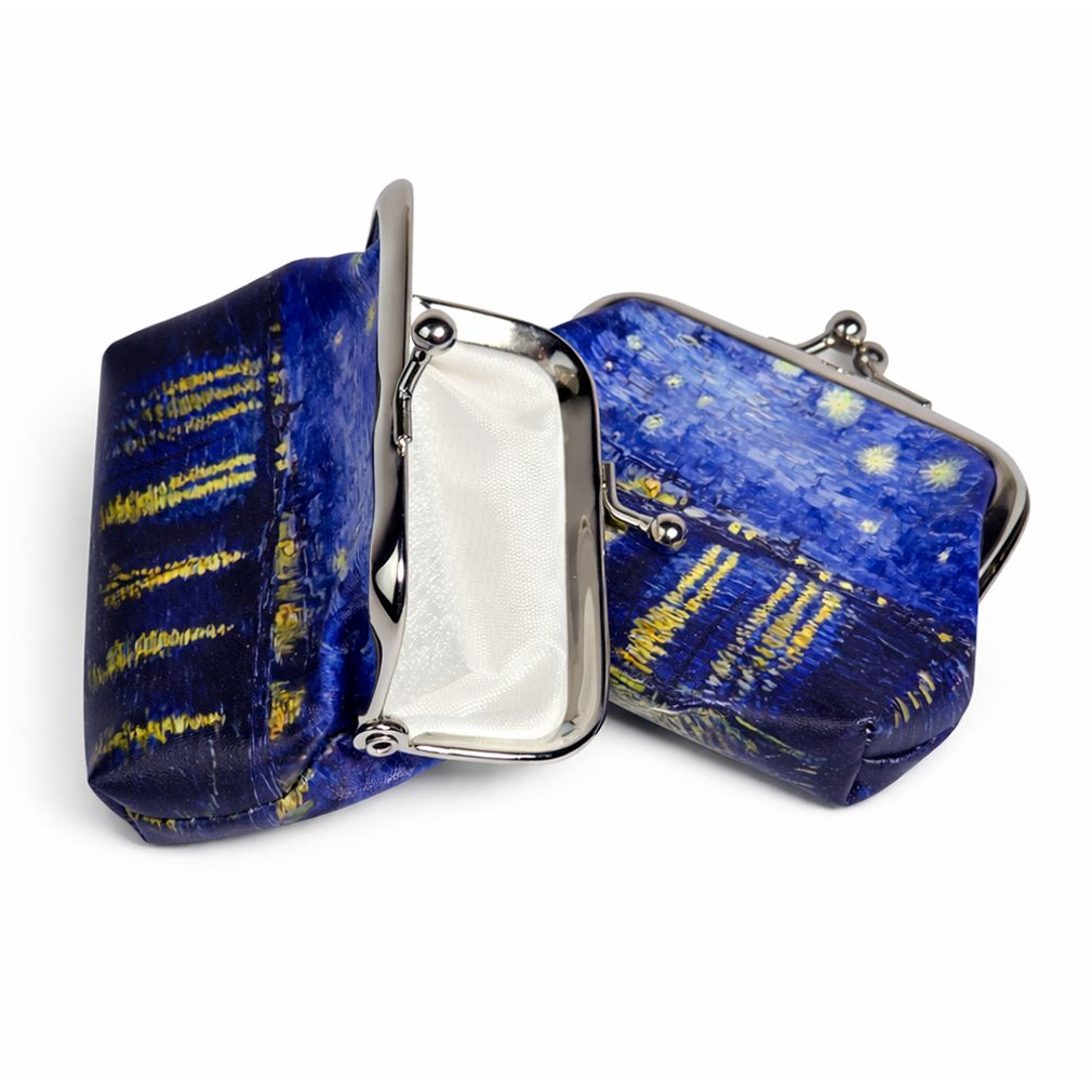 야경 미니 동전 지갑 파우치 동전 주머니