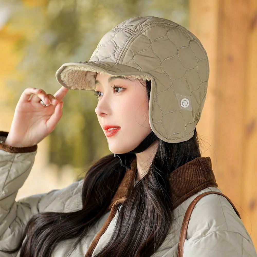 여성 방한모 패딩캡 겨울 데일리 모자