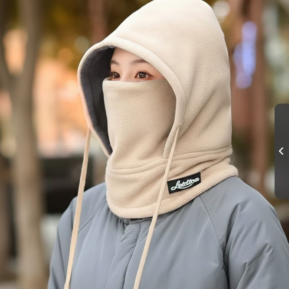 패션 후리스 방한 후드 넥워머 바라클라바