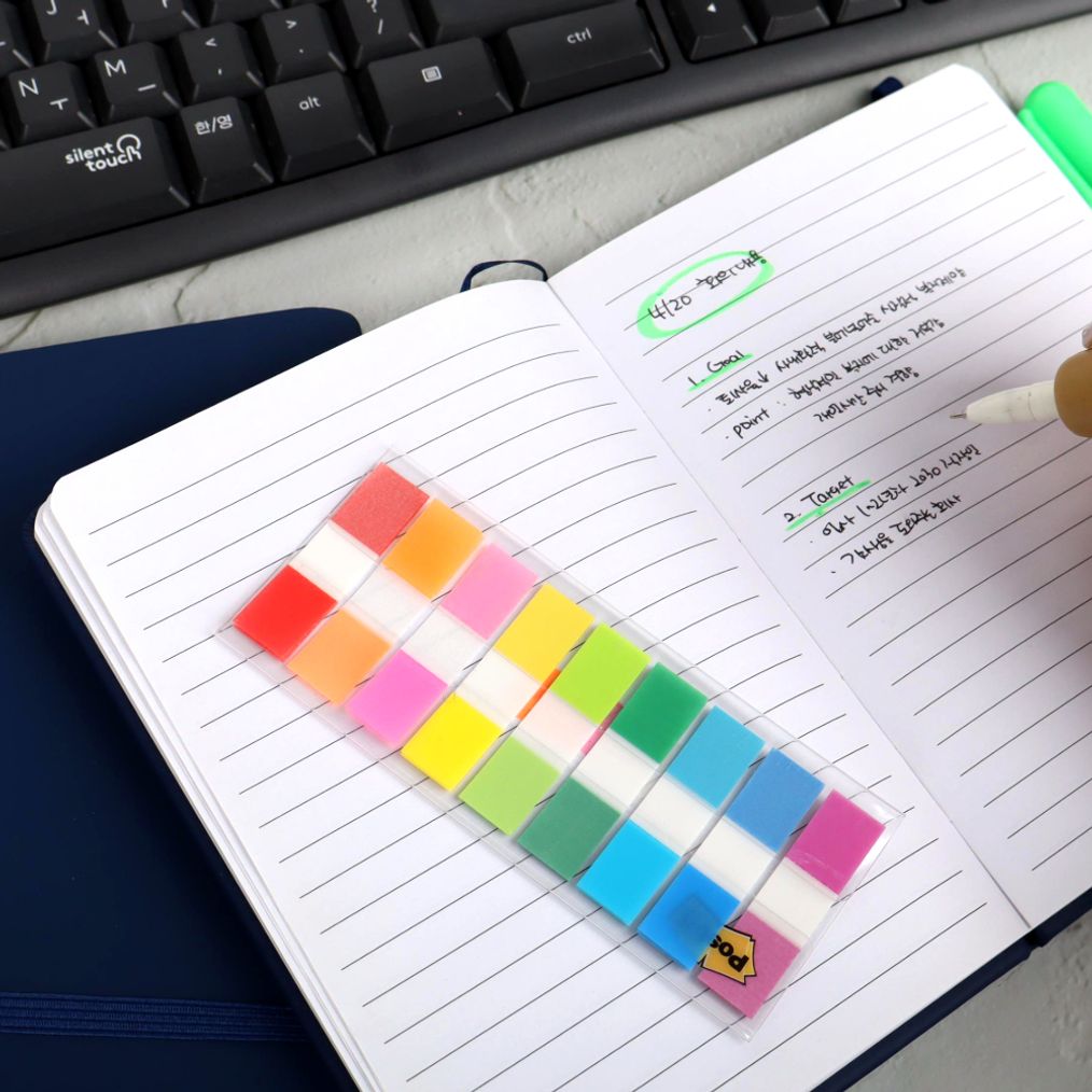 하드커버 밴드형 양장노트 B6 네이비