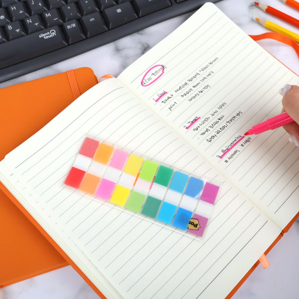 하드커버 밴드형 양장노트 A5 오렌지