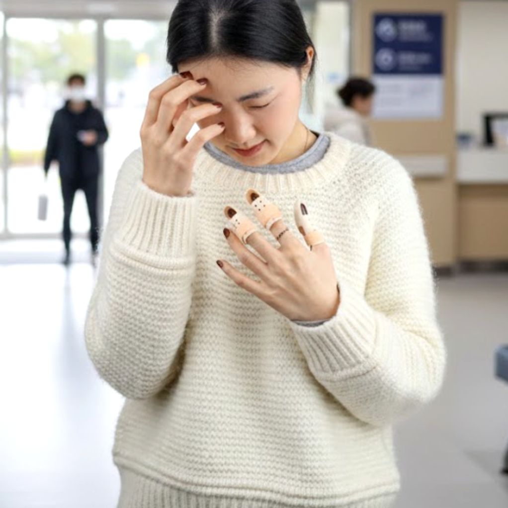 손가락 고정 부목 지지대 3호