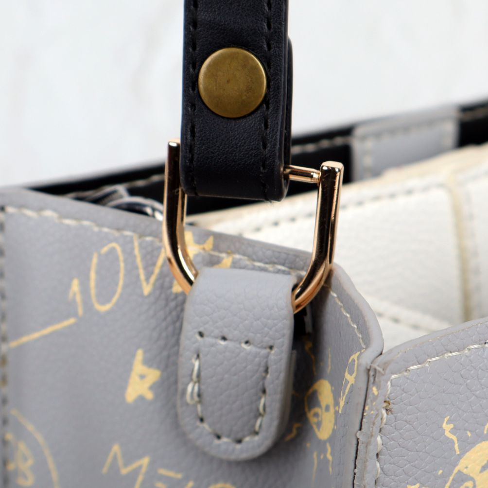 가방끈 부자재 나사형 D링 골드 25mm 2P