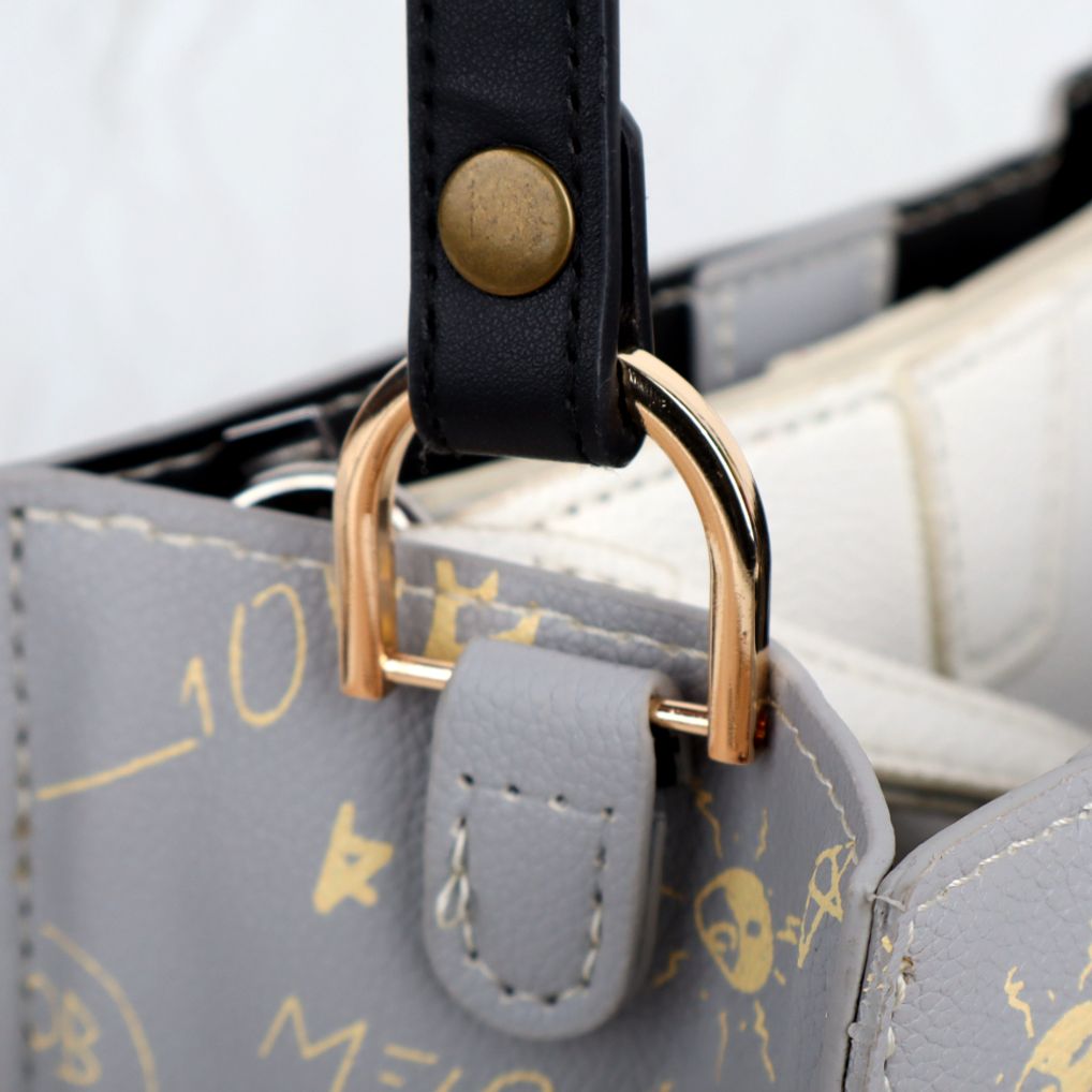 가방끈 부자재 나사형 D링 골드 32mm 2P