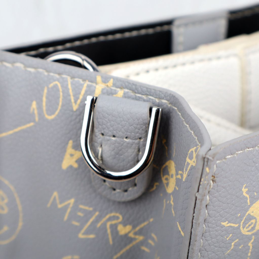 가방끈 부자재 나사형 D링 실버 20mm 2P