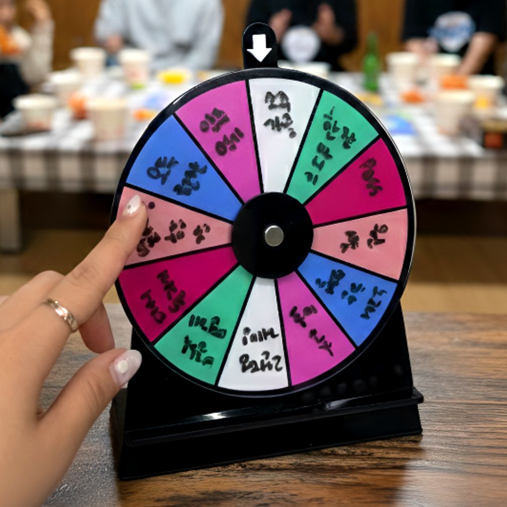 복불복 미니 룰렛 돌림판