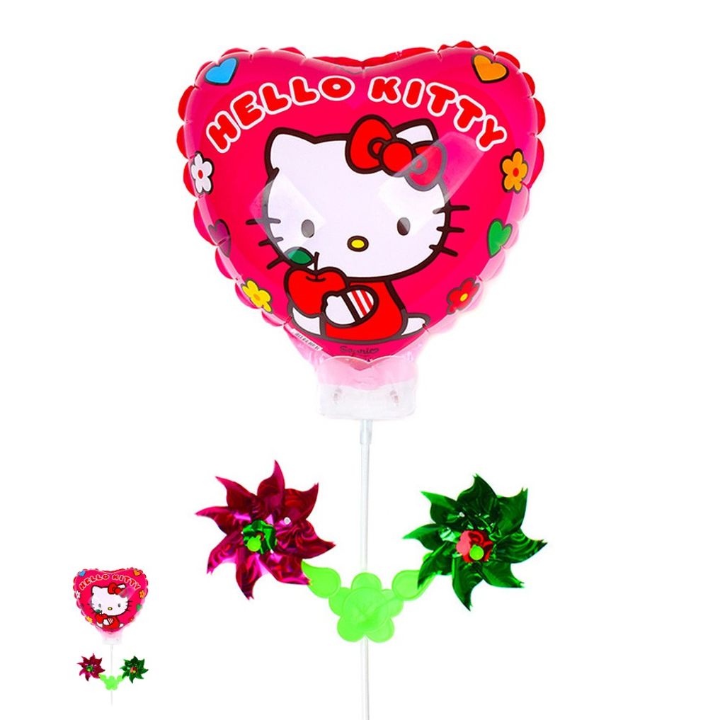 헬륨풍선 생일 파티용품 이벤트 하트 웨딩촬영소품 꽃다발 바람개비 풍선 헬로키티 키티하트