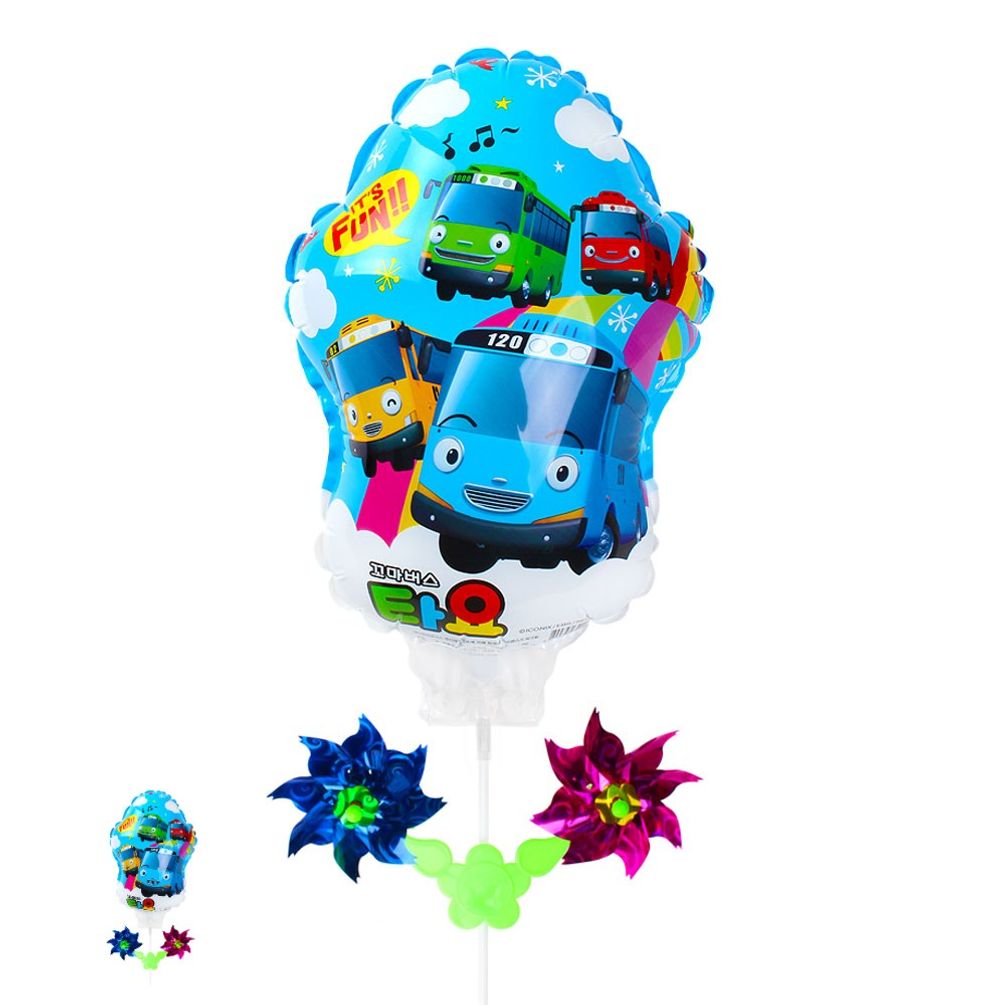 헬륨풍선 생일 파티용품 이벤트 하트 웨딩촬영소품 꽃다발 숫자 바람개비풍선 타요