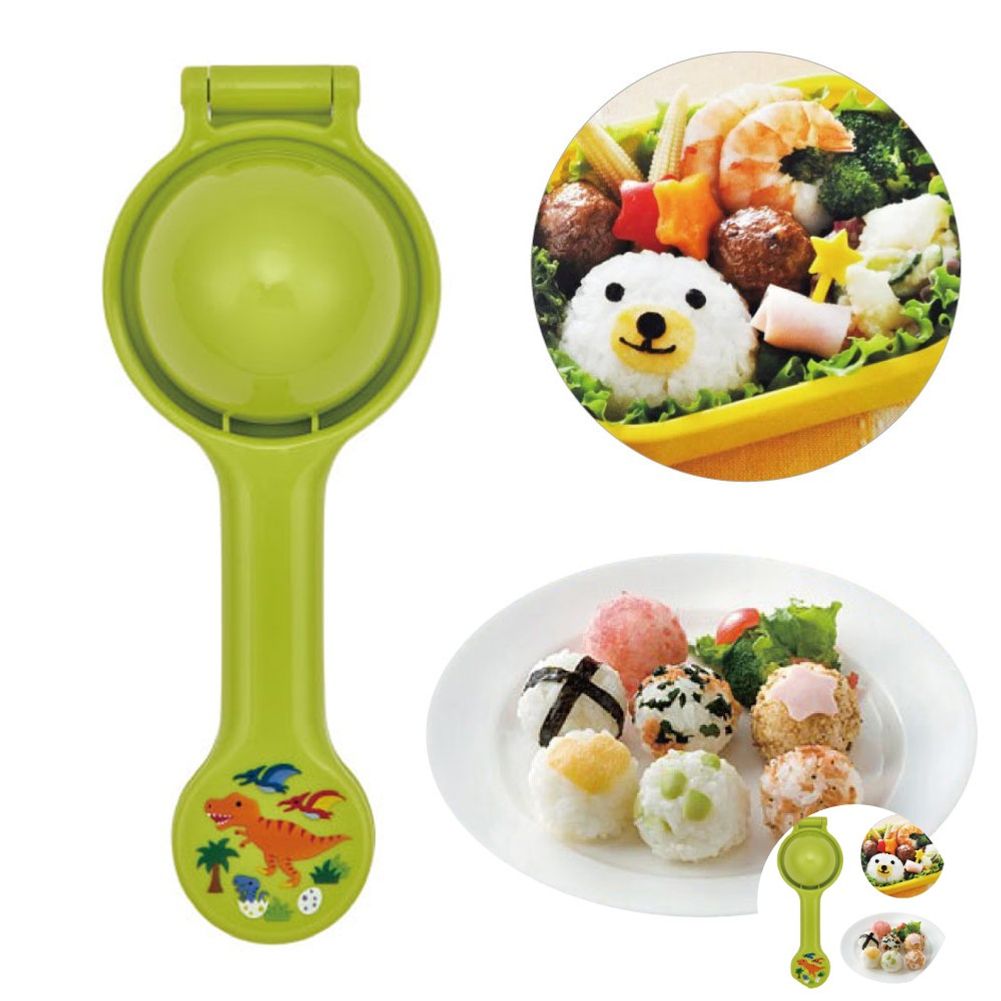 도시락꾸미기 삼각 주먹밥몰드 캐릭터 압착틀 모양틀다이노사우루스 흔들흔들 주먹밥 메이커