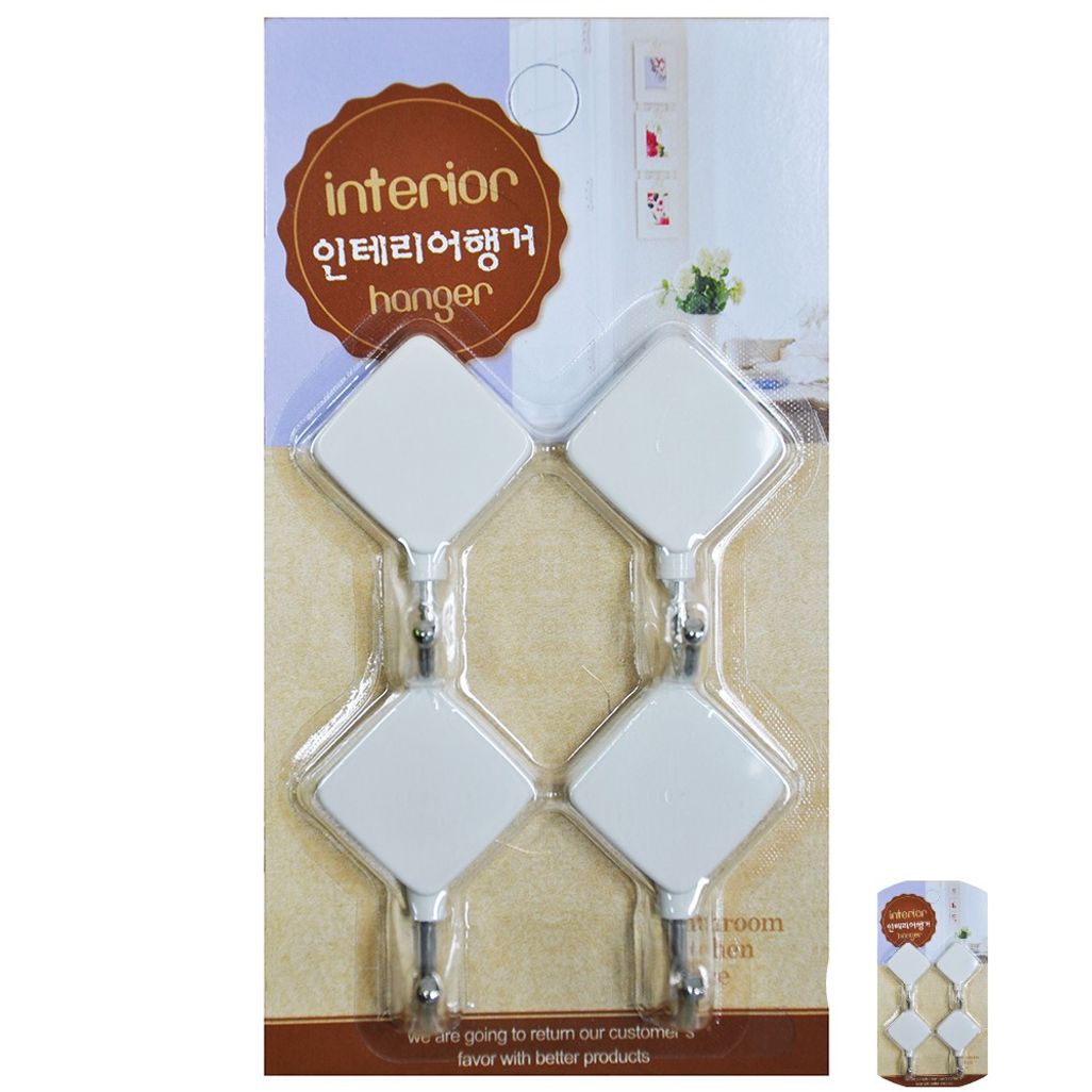 싱크볼 싱크대거름망 후드필터 디스펜서 씽크볼 커피캐리어 주방 생활용품 마름모 행거 4개입