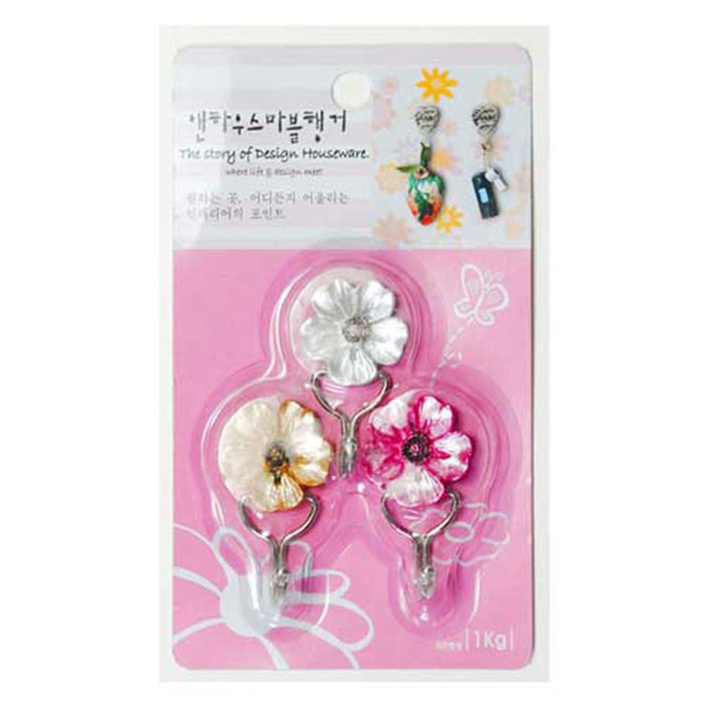 싱크볼 싱크대거름망 필터 디스펜서 씽크볼 커피캐리어 주방 생활용품 마블 행거 벚꽃 3개입