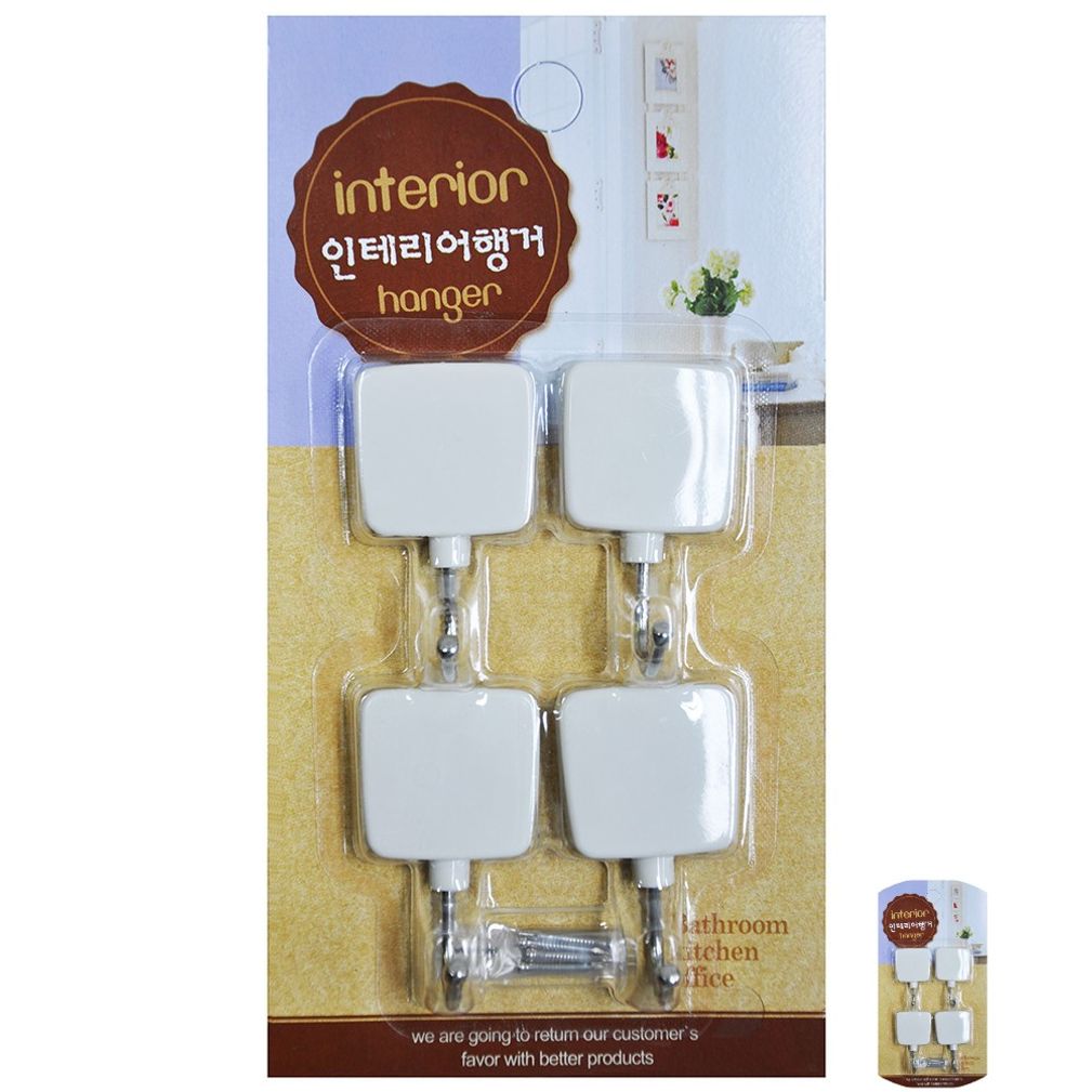 싱크볼 싱크대거름망 후드필터 디스펜서 씽크볼 커피캐리어 주방 생활용품 사각 행거 4개입