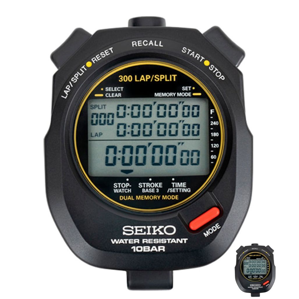 타임워치 전자스톱 스포츠 스톱워치 100M 방수 수영 수상스포츠용 초단위 타이머 초시계